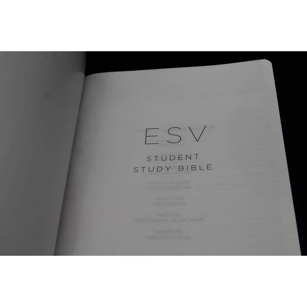ESV Student Study Bible Purple TruTone Crossway English Standard Version Bible